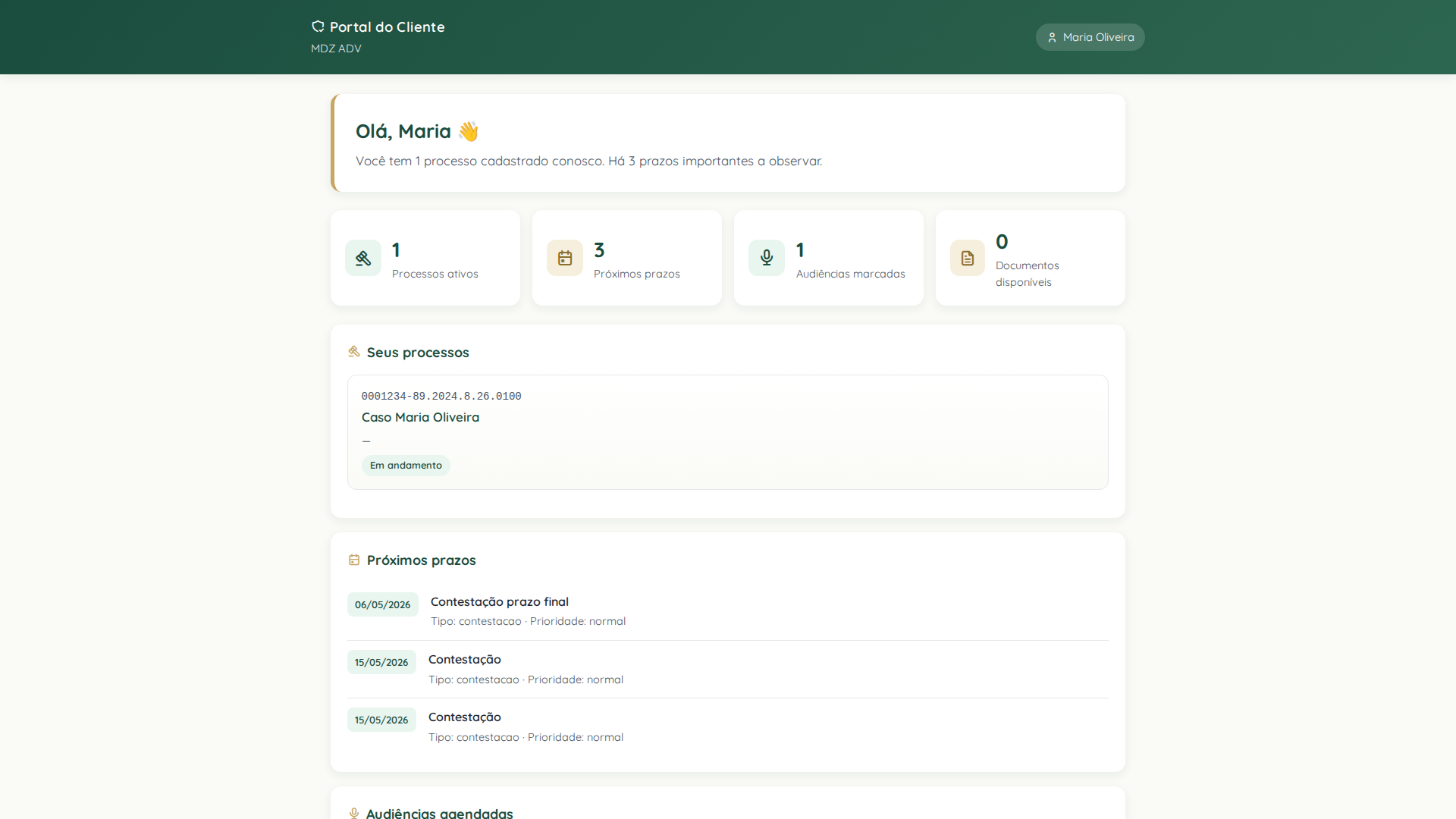 Portal do Cliente